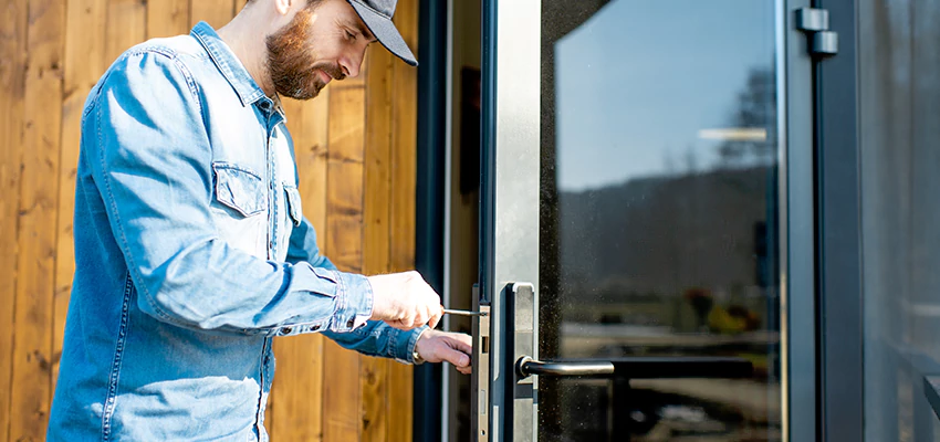 Frameless Glass Storefront Door Locks Replacement in Pleasure Point, CA